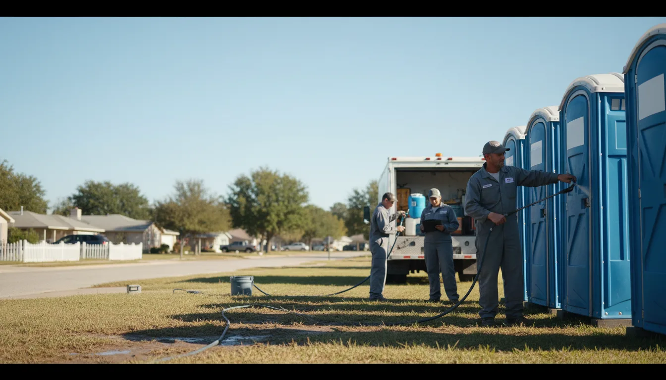 Long-Term Portable Toilet Rental in Little Eagle, SD near me